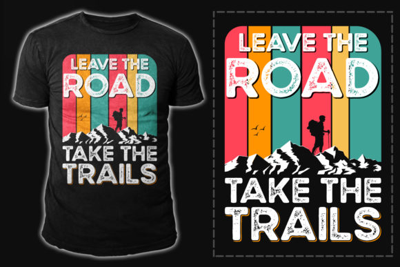 Adventure T-shirt Design Vector Graphic: Your Trail to Creative Freedom