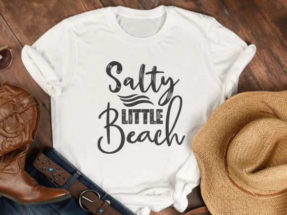 Bring Coastal Charm to Your Projects with Salty Little Beach SVG