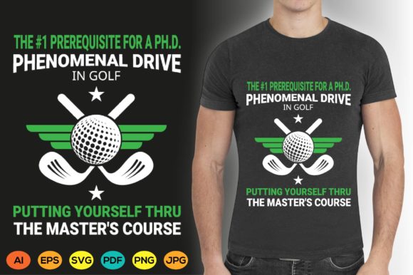 Bring the Course to Your Brand with This Golf T-shirt Design