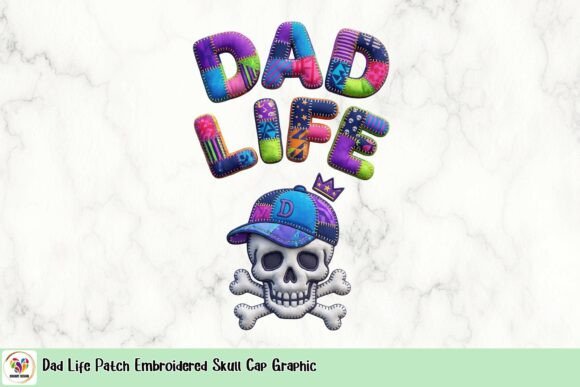 Dad Life Patch Embroidered Skull Cap Graphic: A Creative Edge