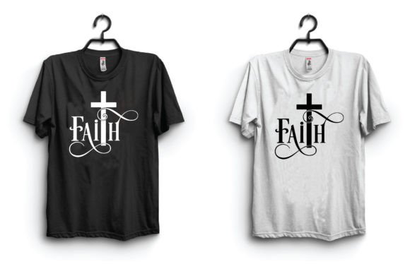 Exploring the Faith. Typography T Shirt Design Graphic