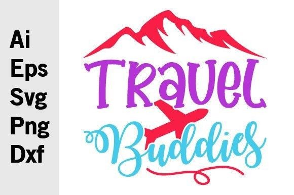 Travel Buddies, Summer Day Graphic Svg: A Designer's Guide