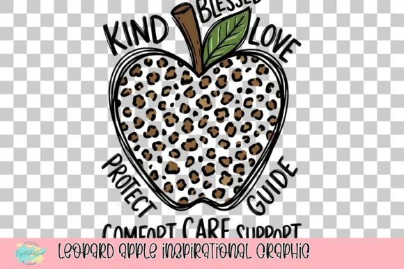 Unleashing Creative Energy with the Leopard Apple Inspirational Graphic