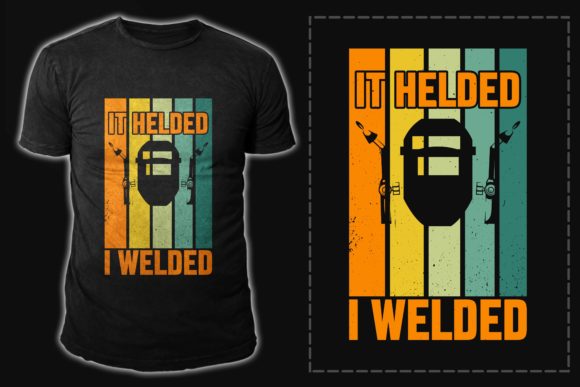Welder T-Shirt Design Vector: More Than Just a Graphic